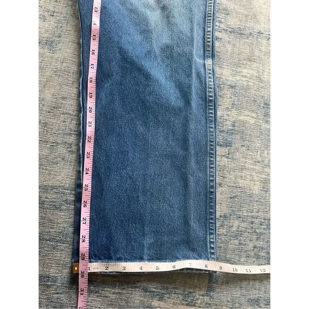 Wrangler Cowboy Cut Relaxed Fit Jeans w Tapered Leg 42 x 30